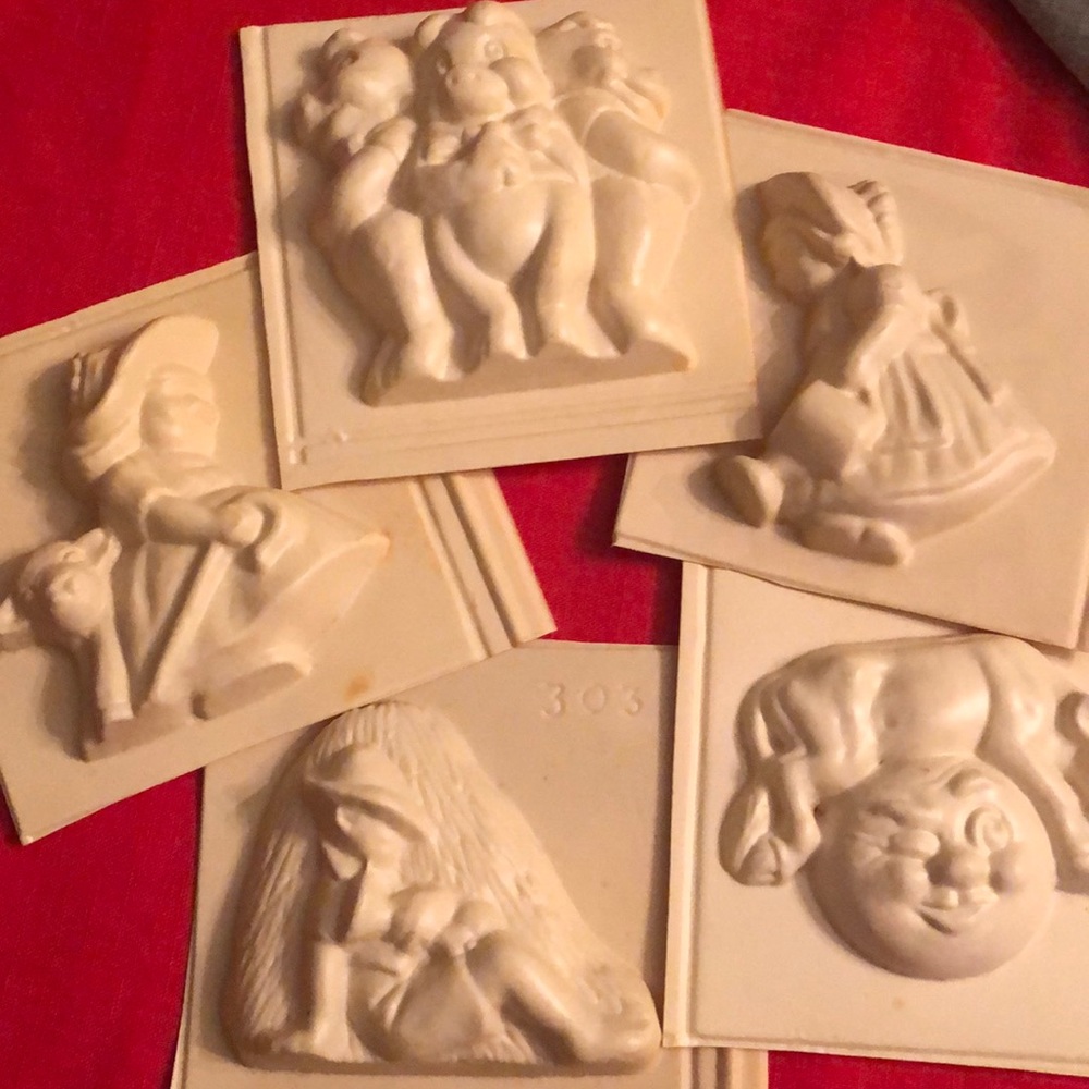 Vintage Wilton candy or soap molds